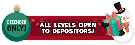October Only! All Levels OPEN to Depositors!